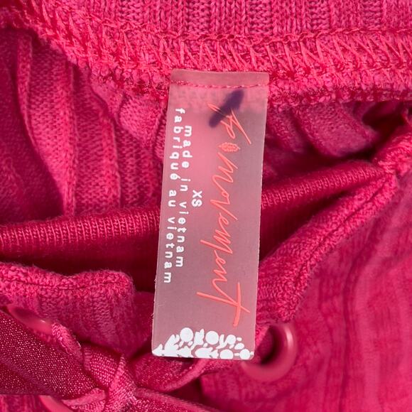 Free People Movement Can't Handle This Shorts Pink Size XS Athleisure Sporty - Picture 5 of 14